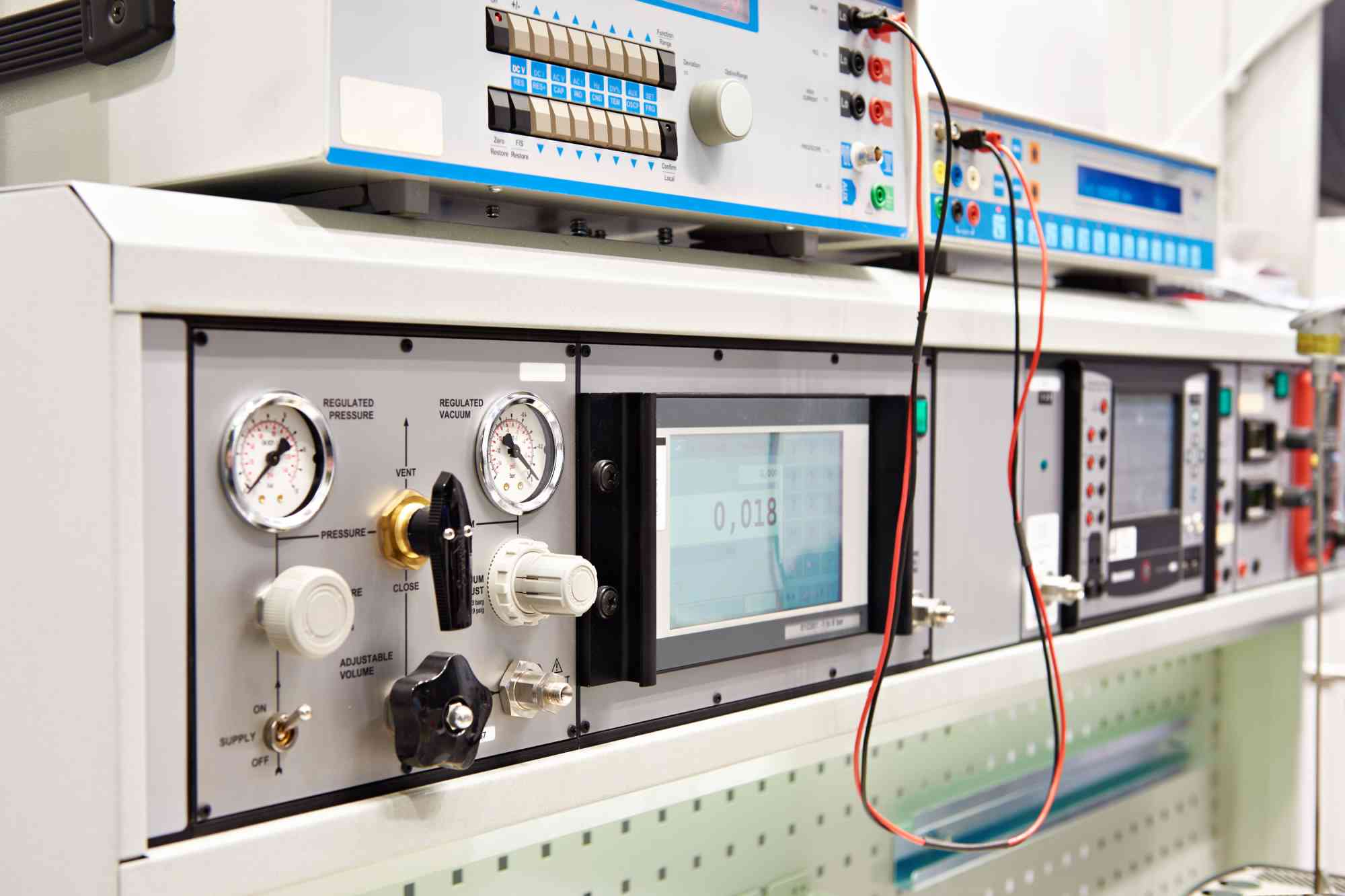Calibration-m banc d'étalonnage en pression